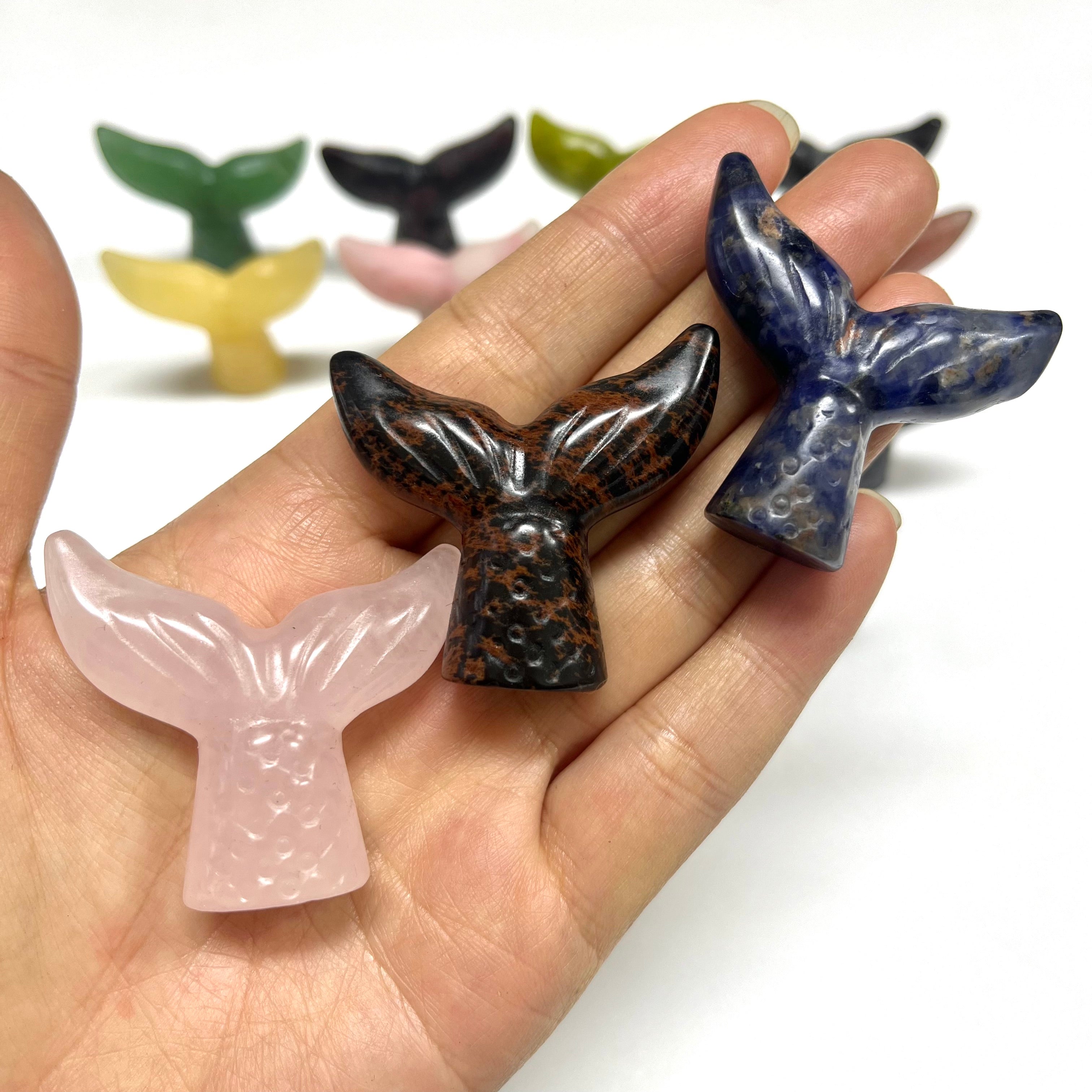 4CM Mini Mermaid Tail Carving