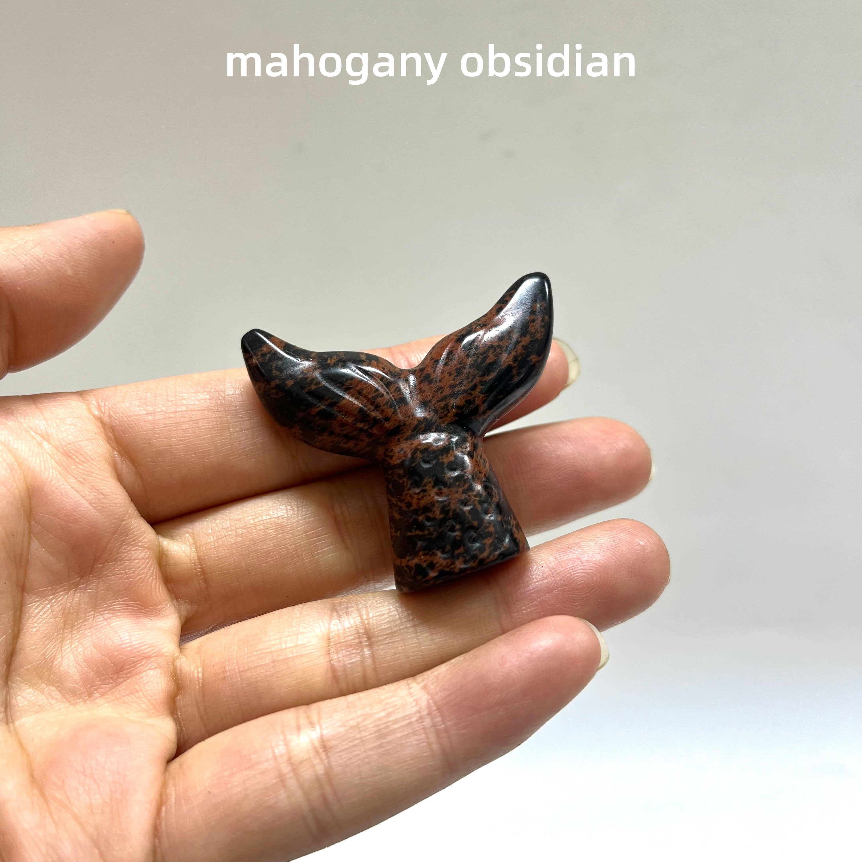 4CM Mini Mermaid Tail Carving