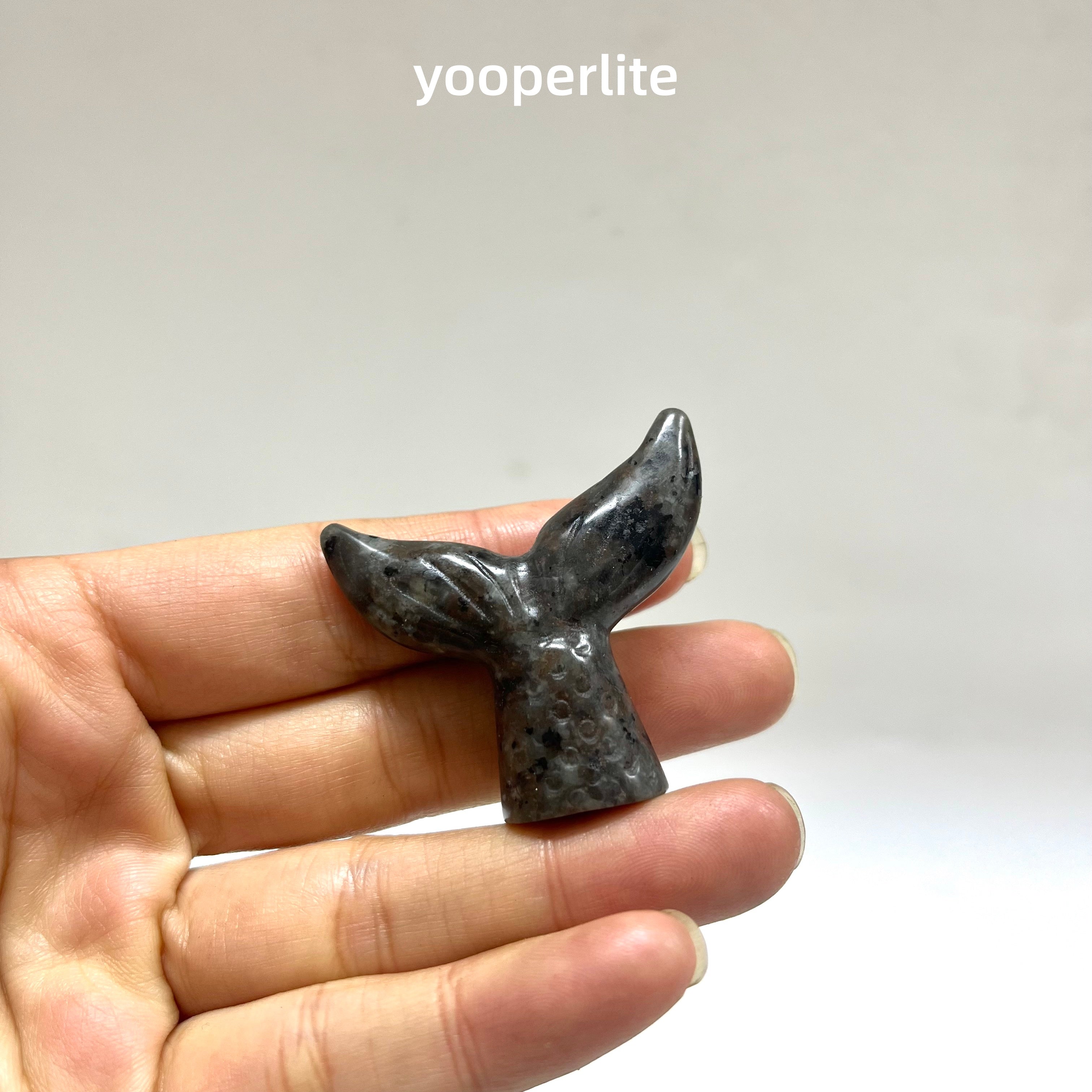 4CM Mini Mermaid Tail Carving