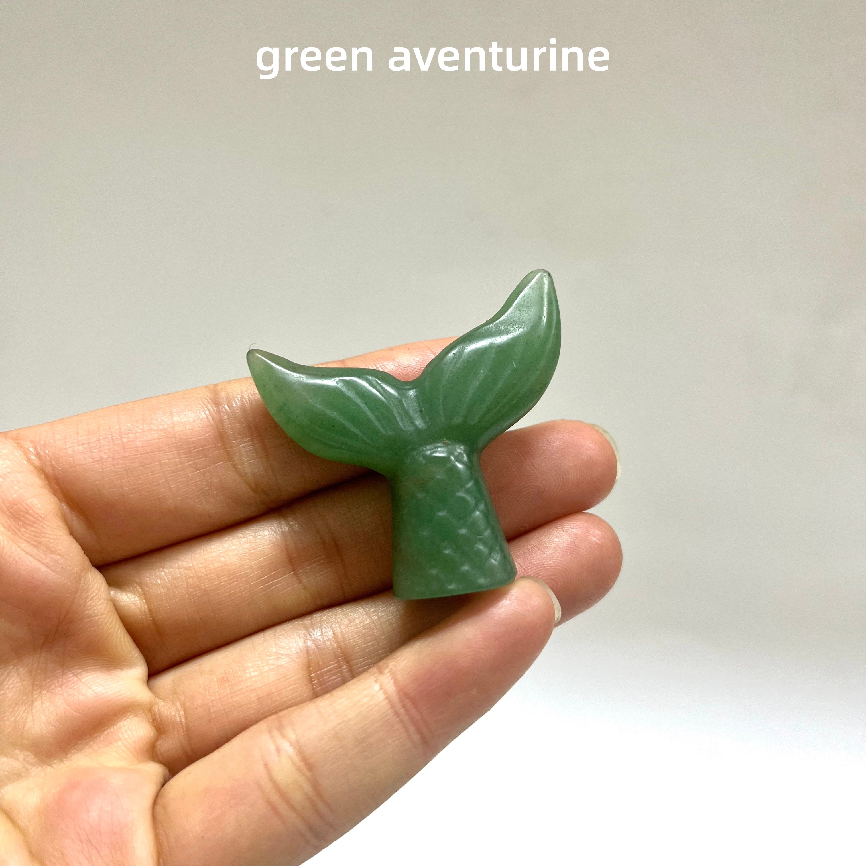4CM Mini Mermaid Tail Carving
