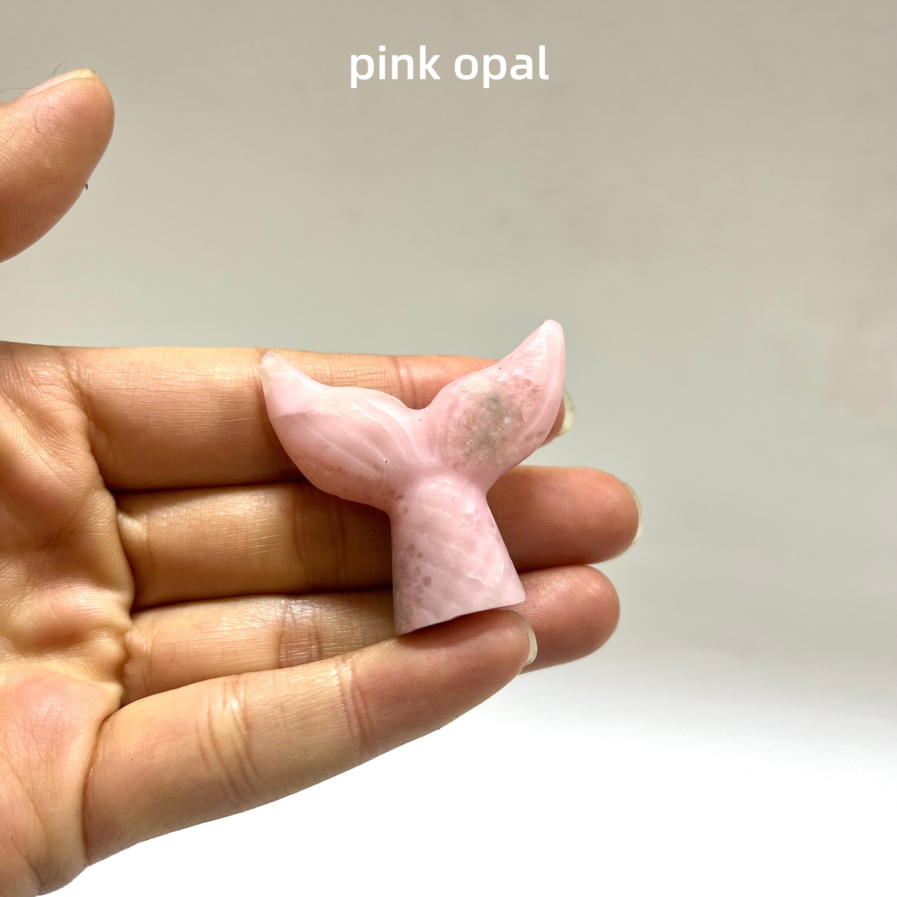 4CM Mini Mermaid Tail Carving