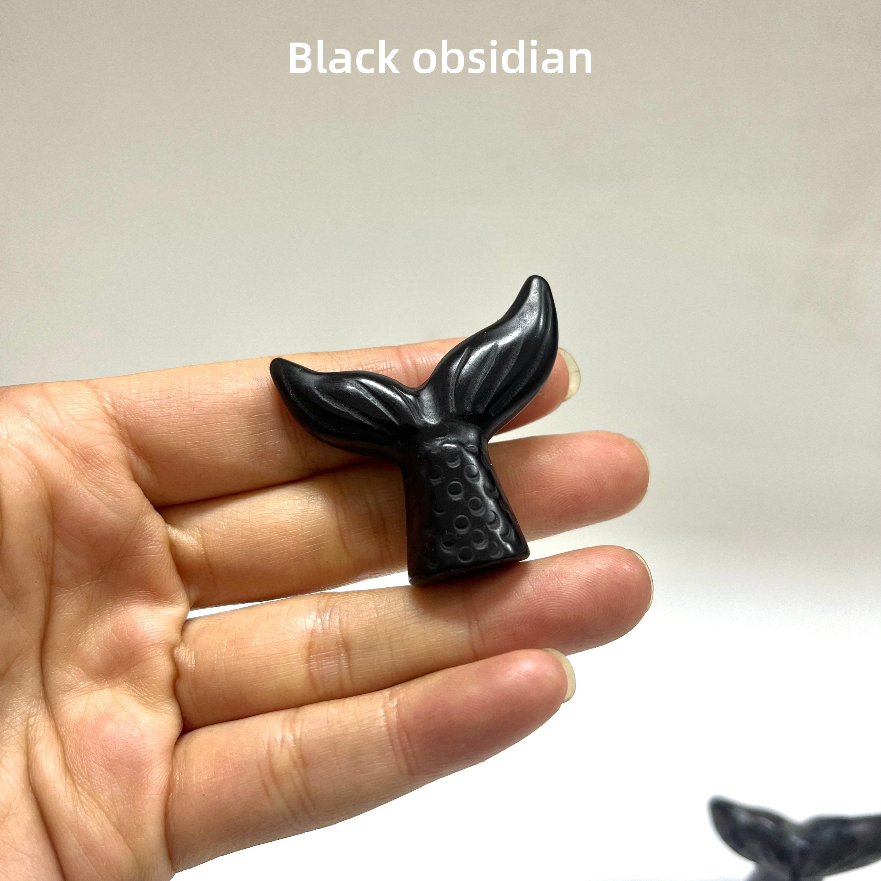 4CM Mini Mermaid Tail Carving