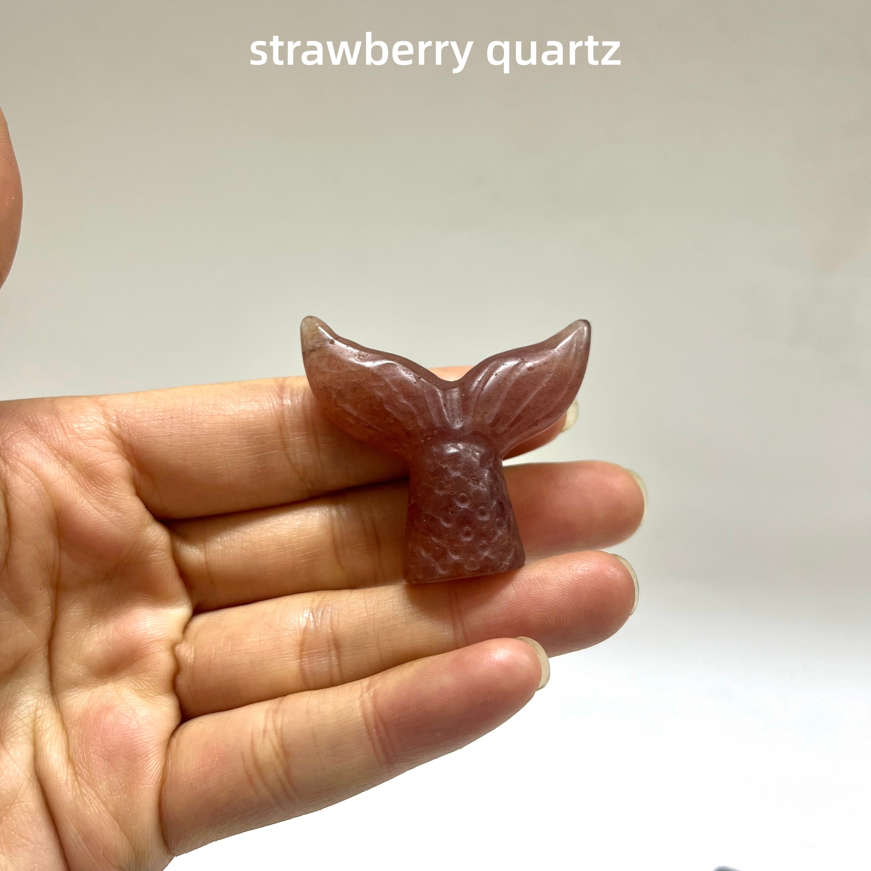 4CM Mini Mermaid Tail Carving