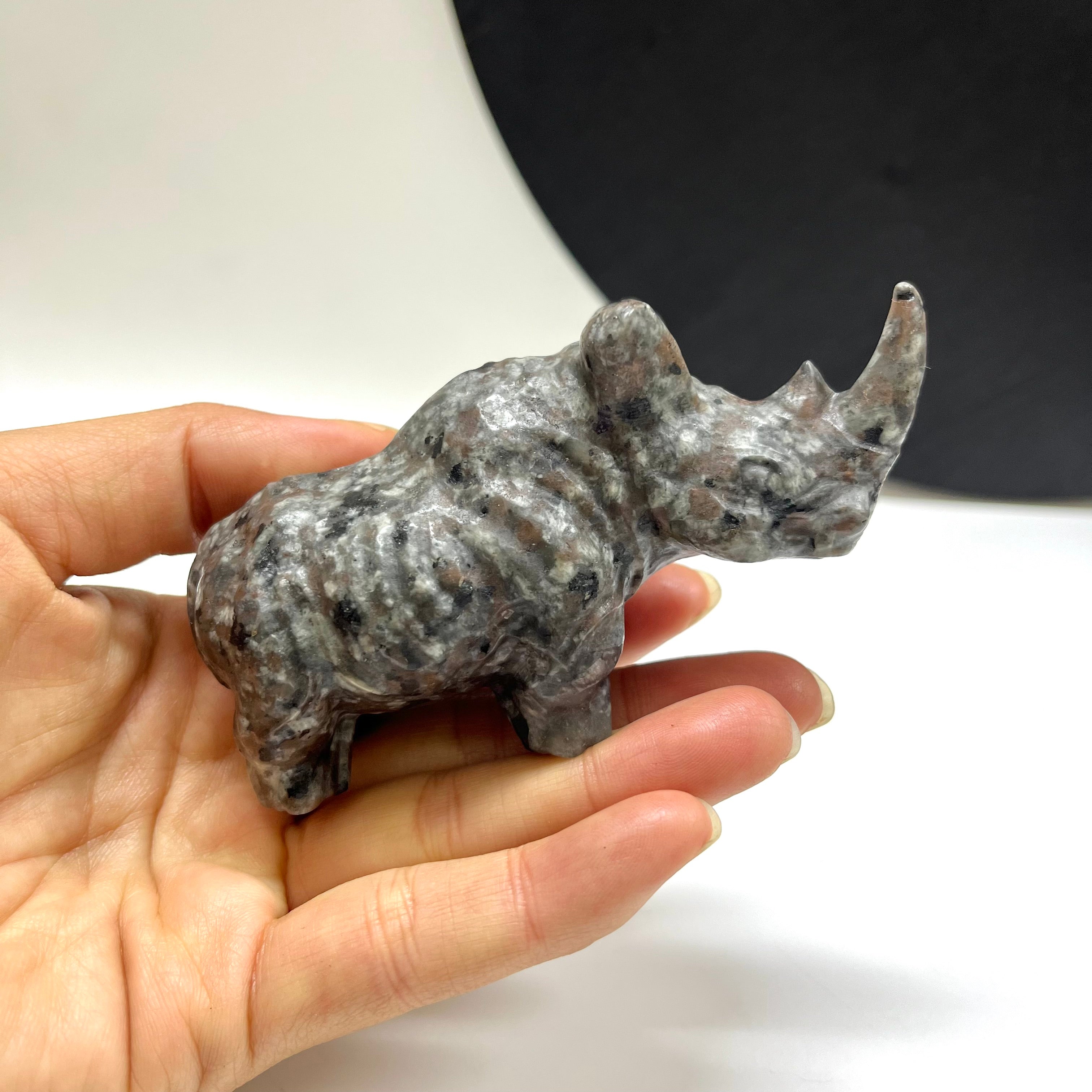 10CM Rhino Carving