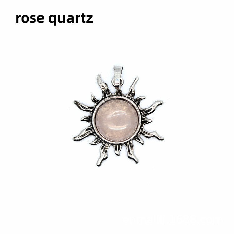 Crystal Flaming Sun Pendant Wholesale