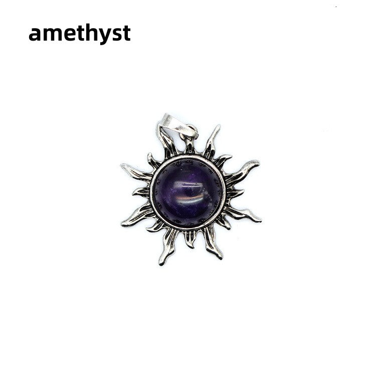 Crystal Flaming Sun Pendant Wholesale