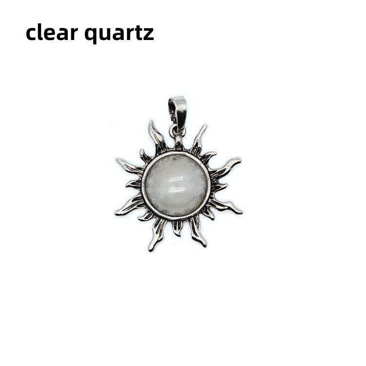 Crystal Flaming Sun Pendant Wholesale
