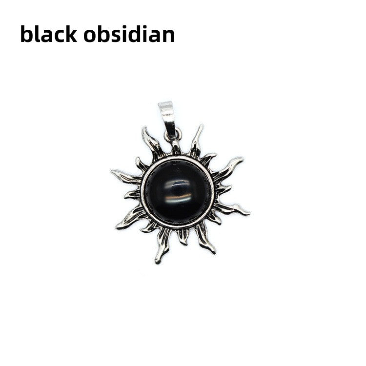 Crystal Flaming Sun Pendant Wholesale