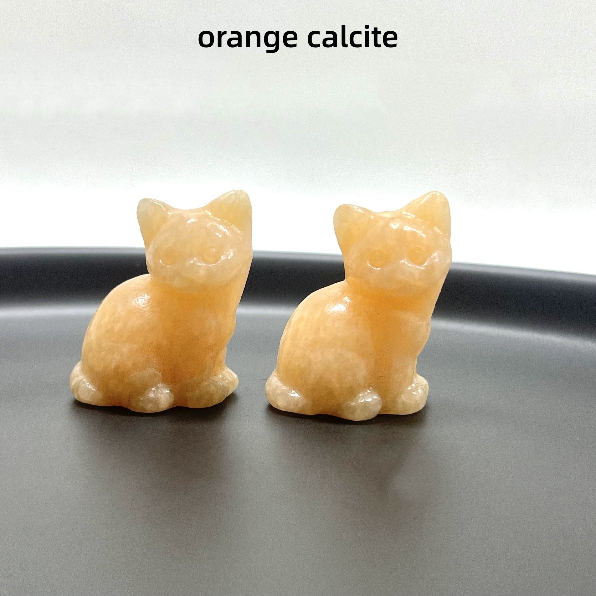 3CM Mini Sitting Cat Carving