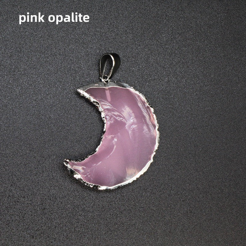 Raw Cut Moon Star Sword Heart Pendant Necklace Wholesale