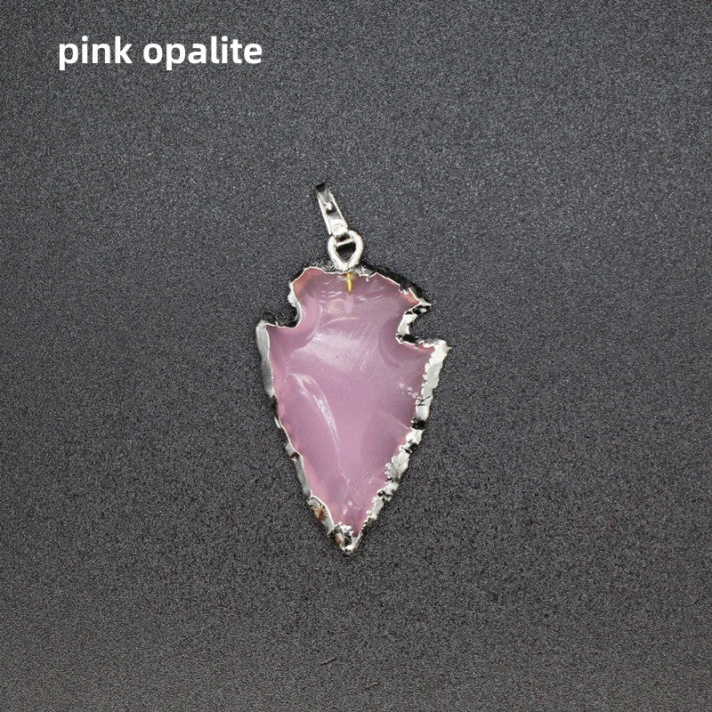 Raw Cut Moon Star Sword Heart Pendant Necklace Wholesale