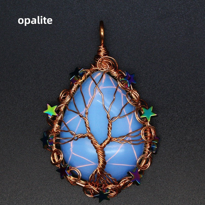 Wire Wrapped Crystal Teardrop Wholesale