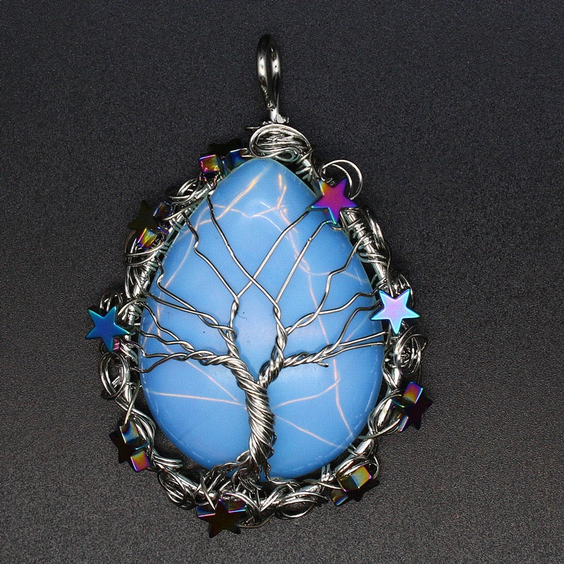 Wire Wrapped Crystal Teardrop Wholesale