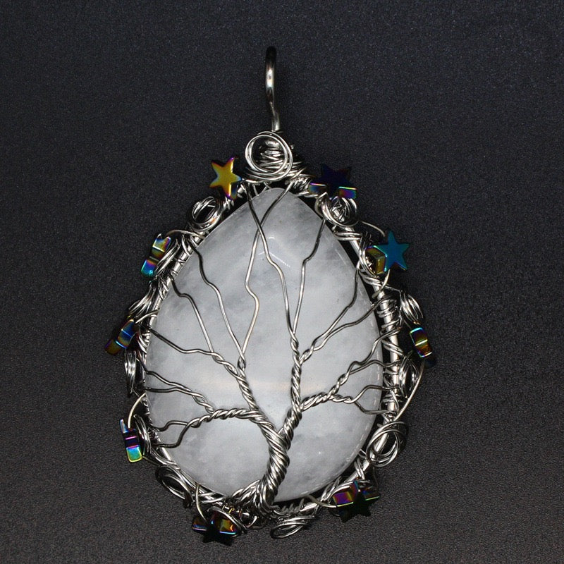 Wire Wrapped Crystal Teardrop Wholesale