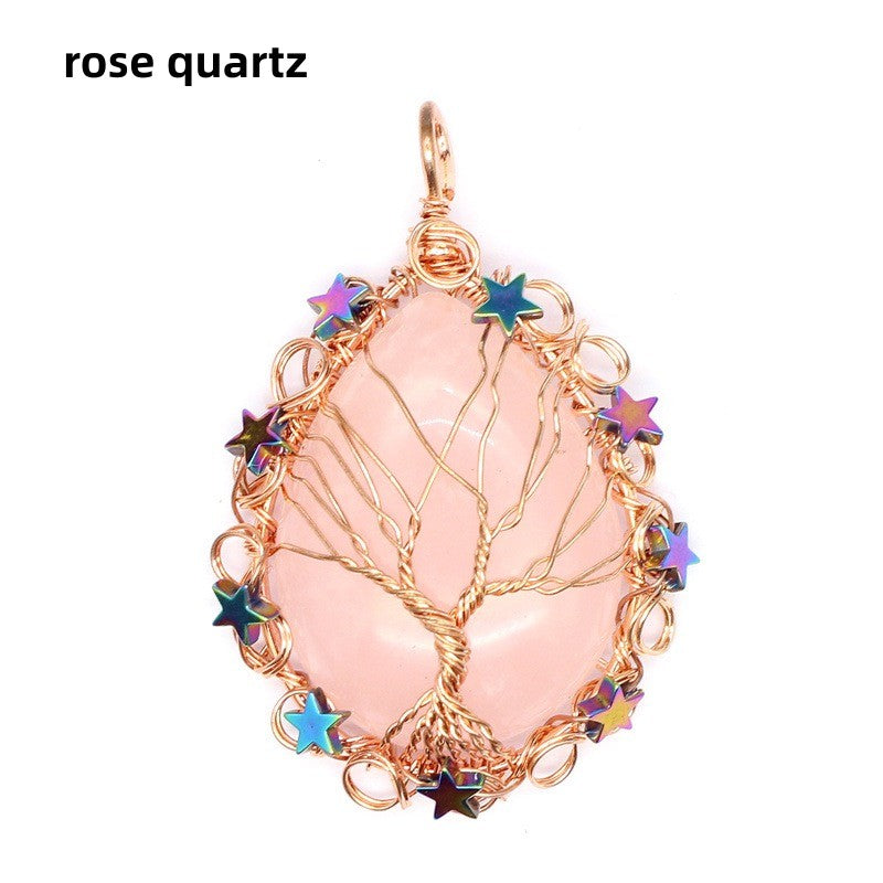 Wire Wrapped Crystal Teardrop Wholesale