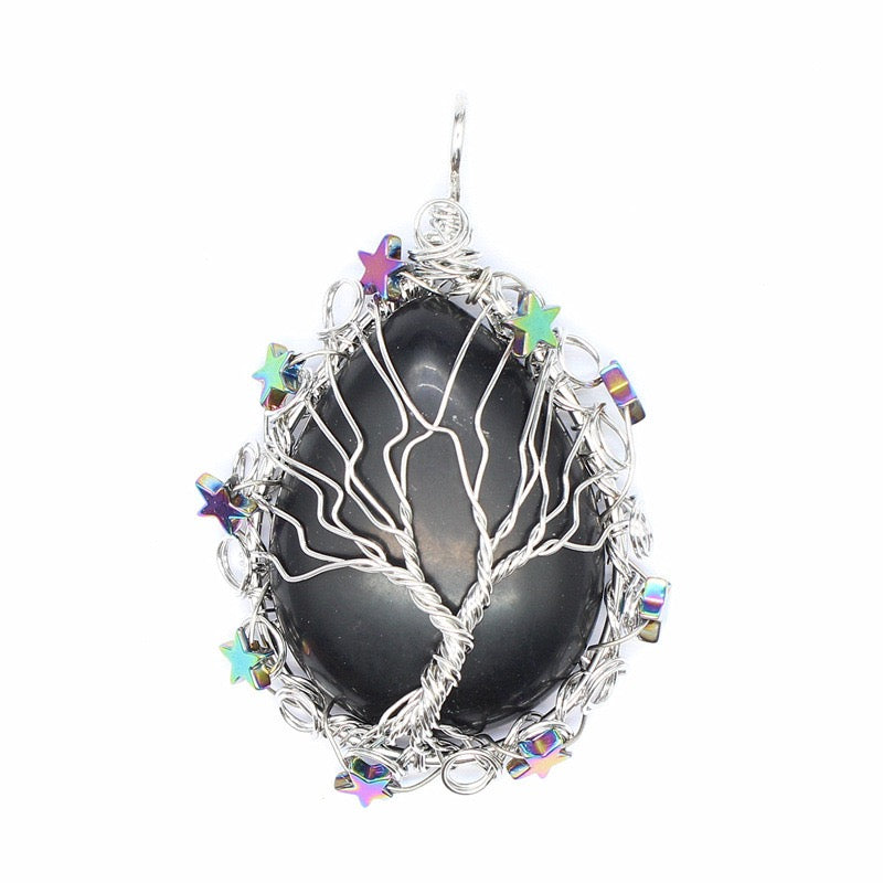 Wire Wrapped Crystal Teardrop Wholesale