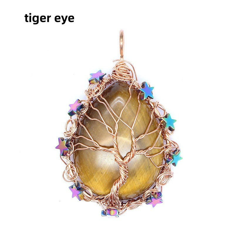 Wire Wrapped Crystal Teardrop Wholesale