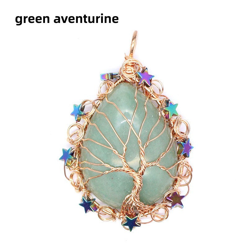 Wire Wrapped Crystal Teardrop Wholesale