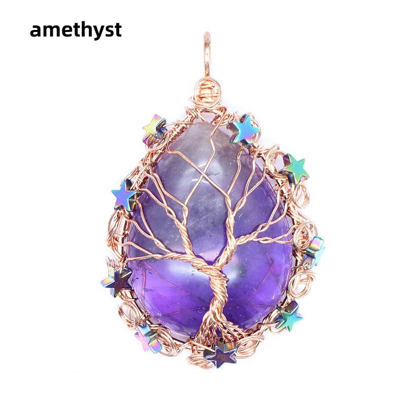 Wire Wrapped Crystal Teardrop Wholesale