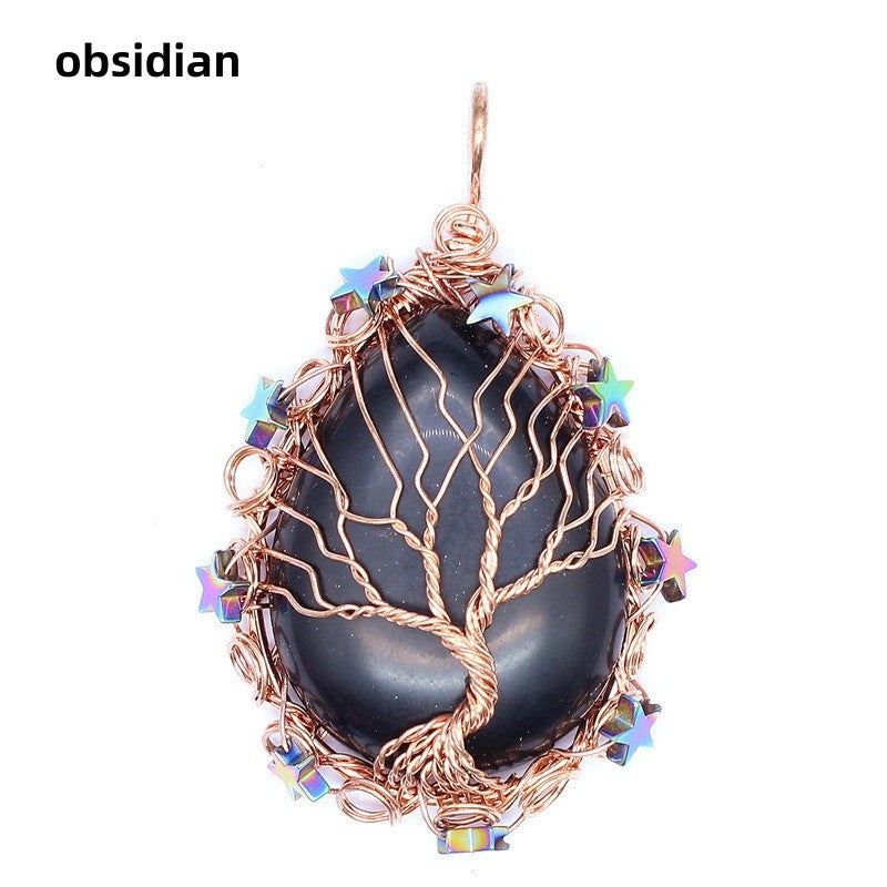 Wire Wrapped Crystal Teardrop Wholesale