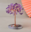 Natural Crystal Stone Chips Tree DIY Wire Wrapping Money Tree Fortune Tree Gift Home Decoration