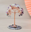 Natural Crystal Stone Chips Tree DIY Wire Wrapping Money Tree Fortune Tree Gift Home Decoration