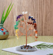 Natural Crystal Stone Chips Tree DIY Wire Wrapping Money Tree Fortune Tree Gift Home Decoration