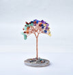 Natural Crystal Stone Chips Tree DIY Wire Wrapping Money Tree Fortune Tree Gift Home Decoration