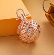 Net Metal Sphere Holder Necklace Perfume Pendant Sweater Chain