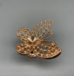 Butterfly Metal Crystal Sphere Holder Ball Stand Decoration