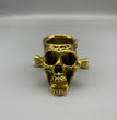 Skull Metal Crystal Sphere Holder Ball Stand Decoration