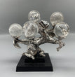 Tree Metal Crystal Mutiple Sphere Holder Ball Stand Decoration