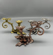 Flower with Butterfly Metal Crystal Sphere Holder Ball Stand Decoration