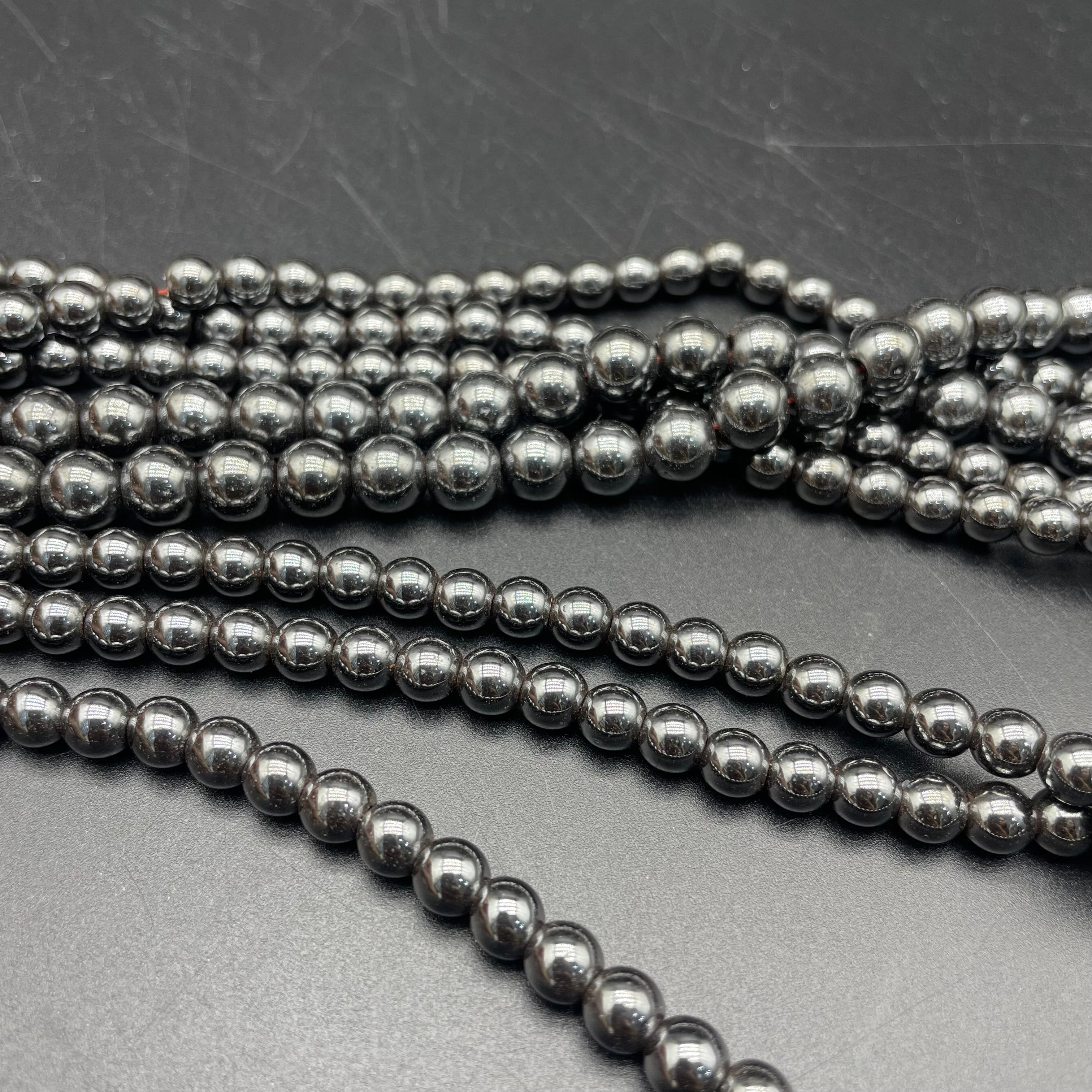 Hematite Beads Strands Loose Beads Jewelry DIY Bracelets