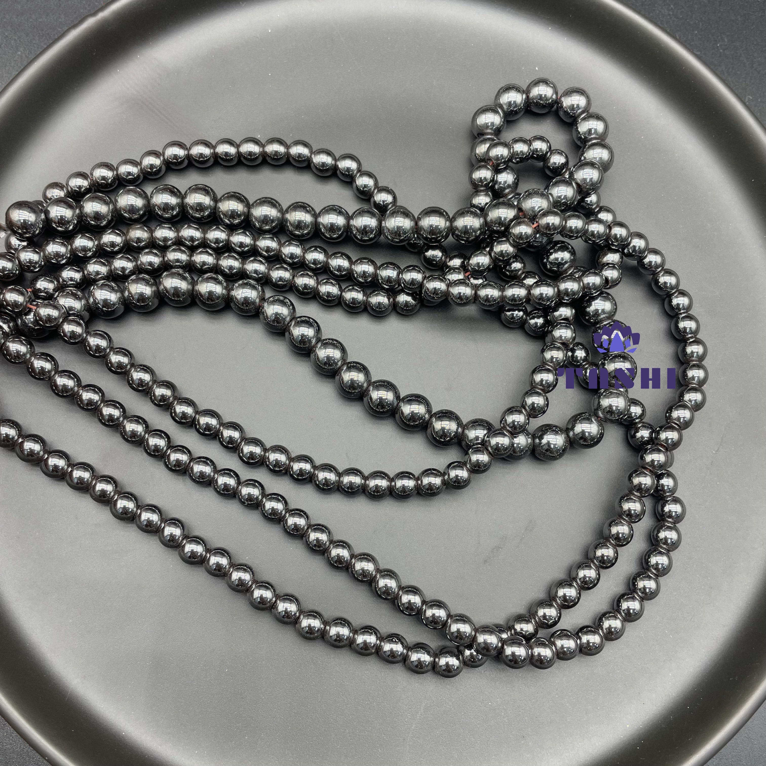 Hematite Beads Strands Loose Beads Jewelry DIY Bracelets