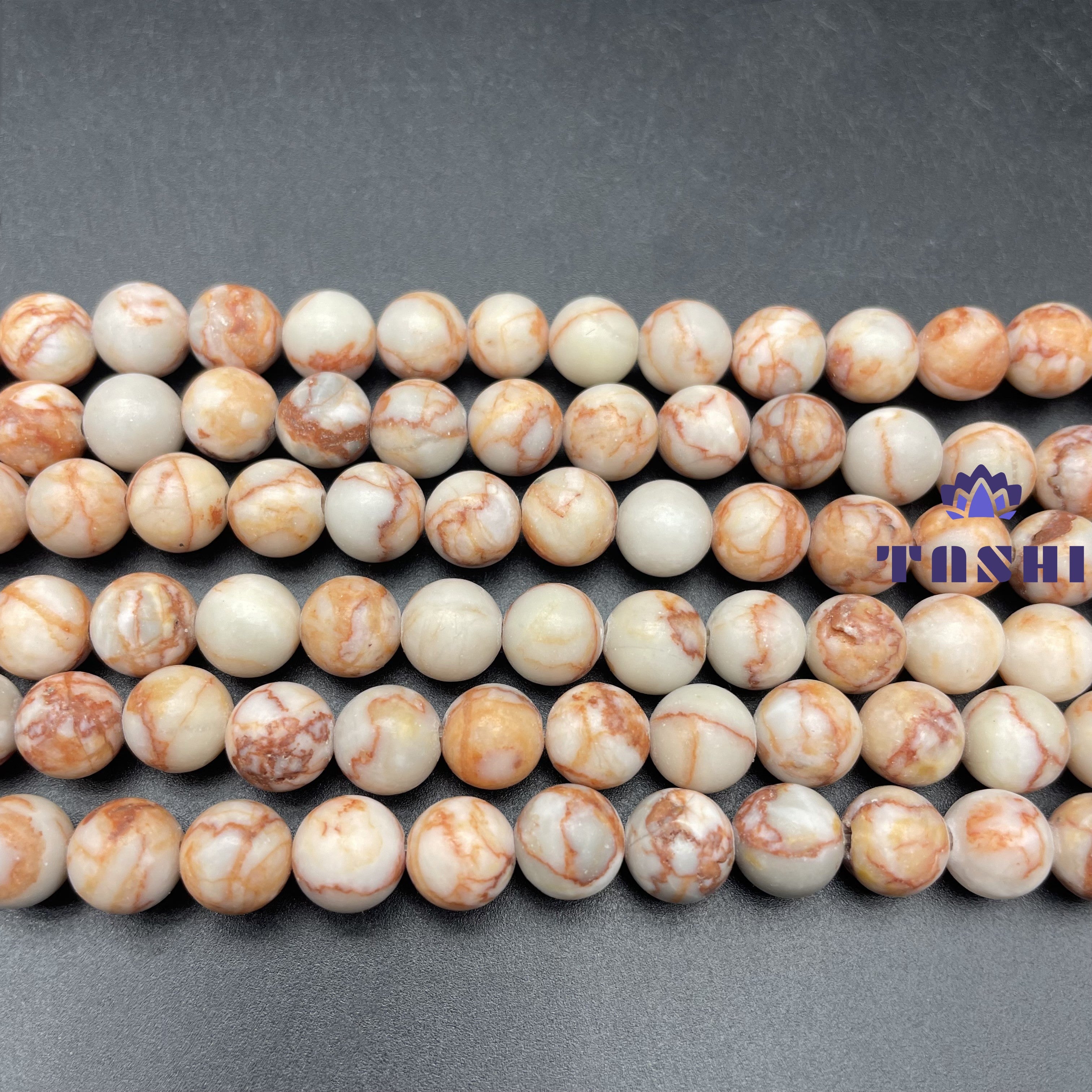 Red Vein Jasper Beads Strands Loose Beads Jewelry DIY Bracelets