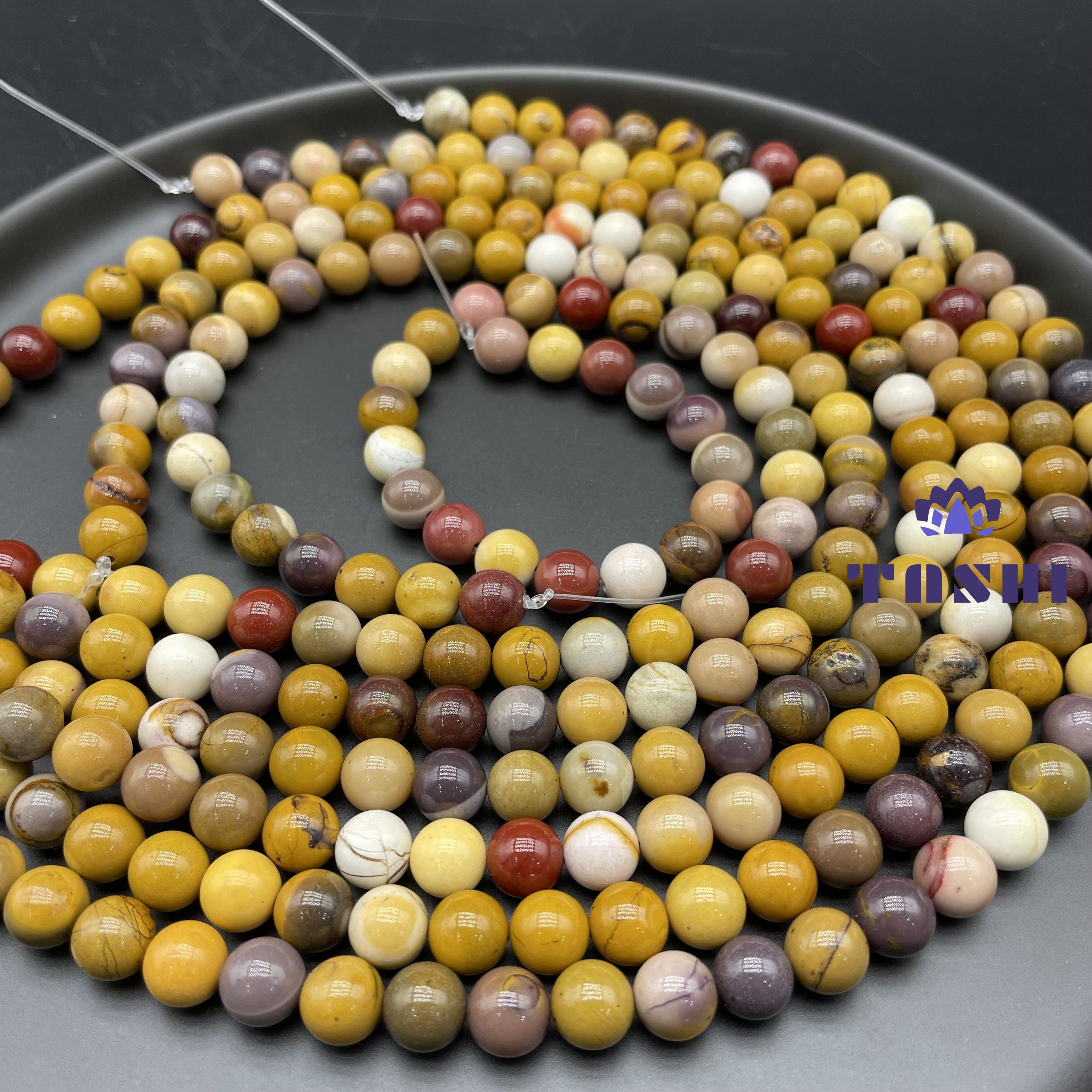 Mookite Beads Strands Loose Beads Jewelry DIY Bracelets