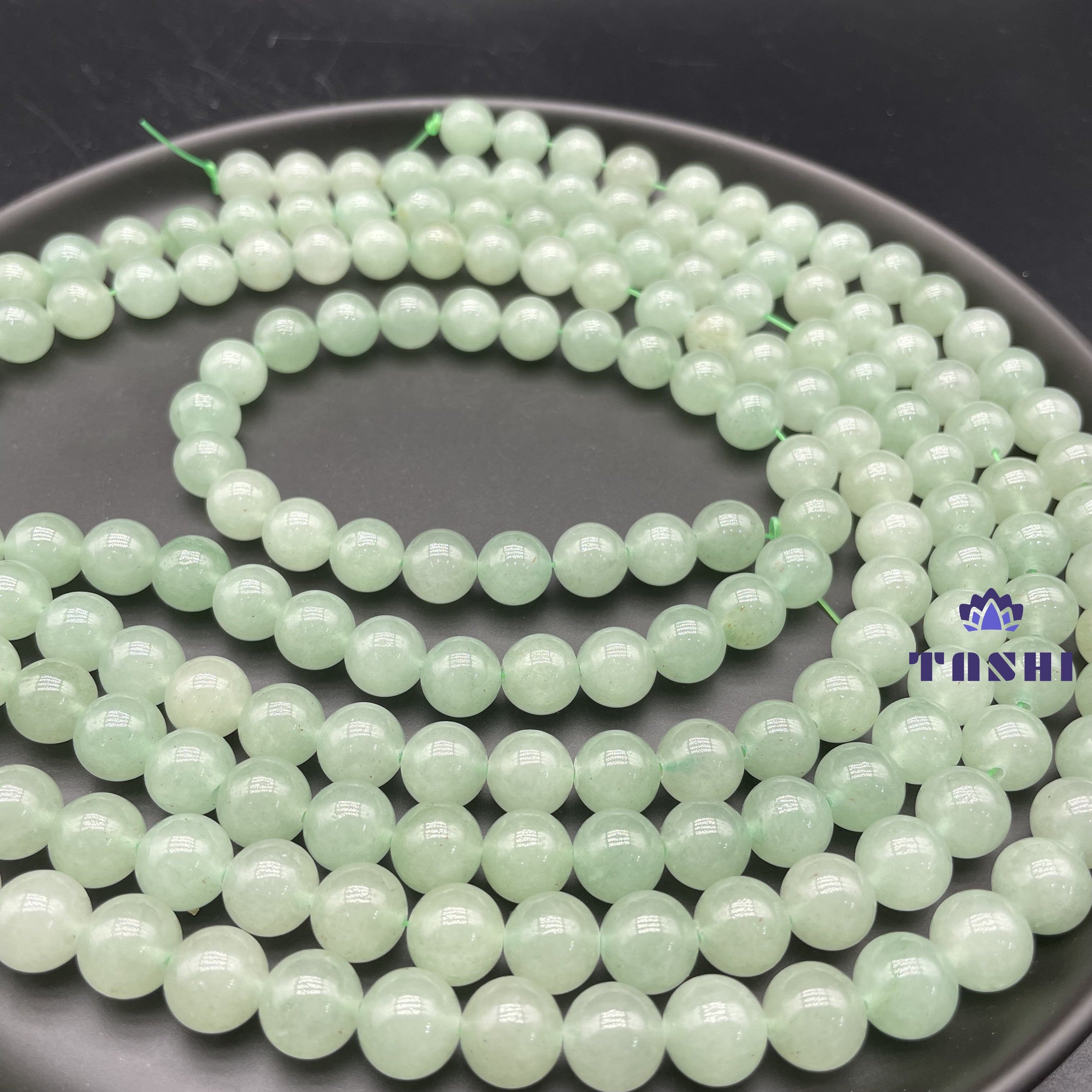 Green Aventurine Beads Strands Loose Beads Jewelry DIY Bracelets