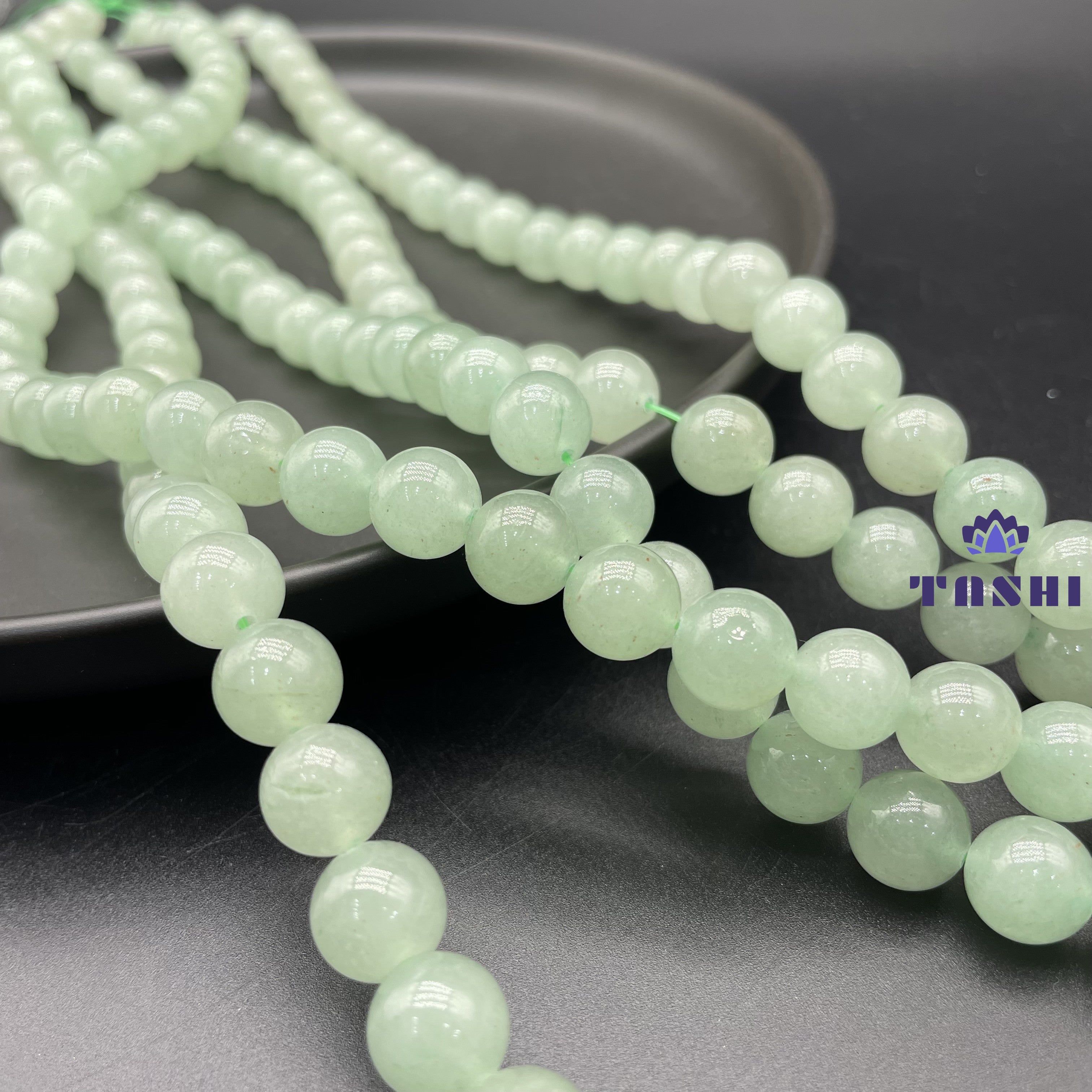 Green Aventurine Beads Strands Loose Beads Jewelry DIY Bracelets