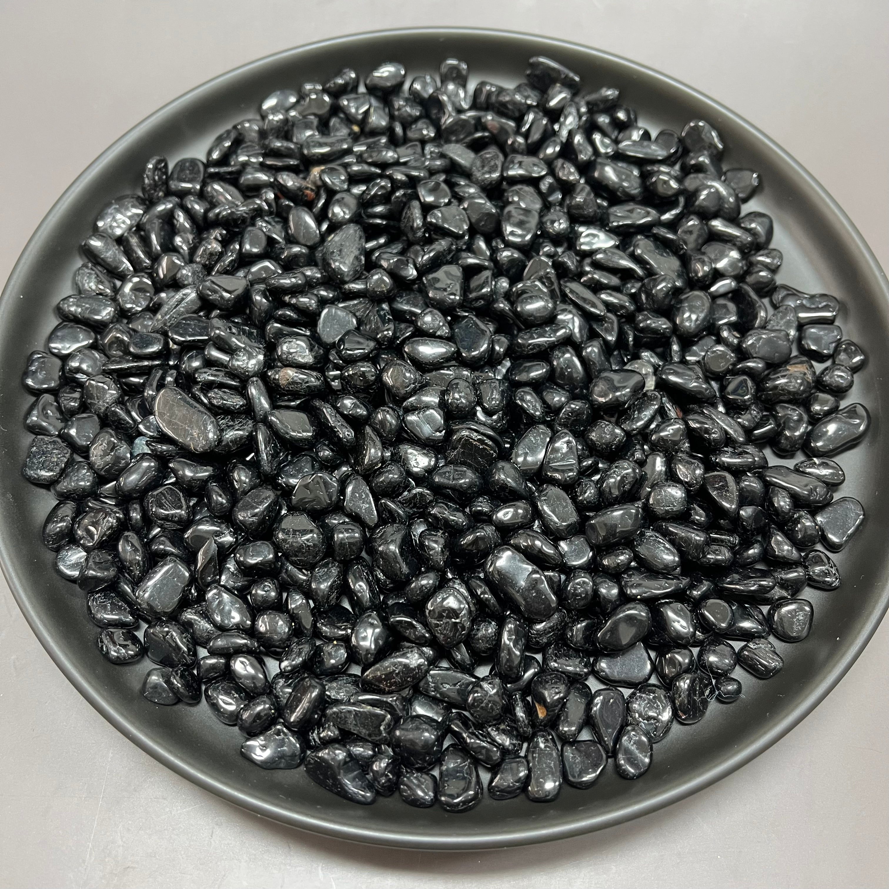 Natural Black Tourmaline Chips Raw Wholesale