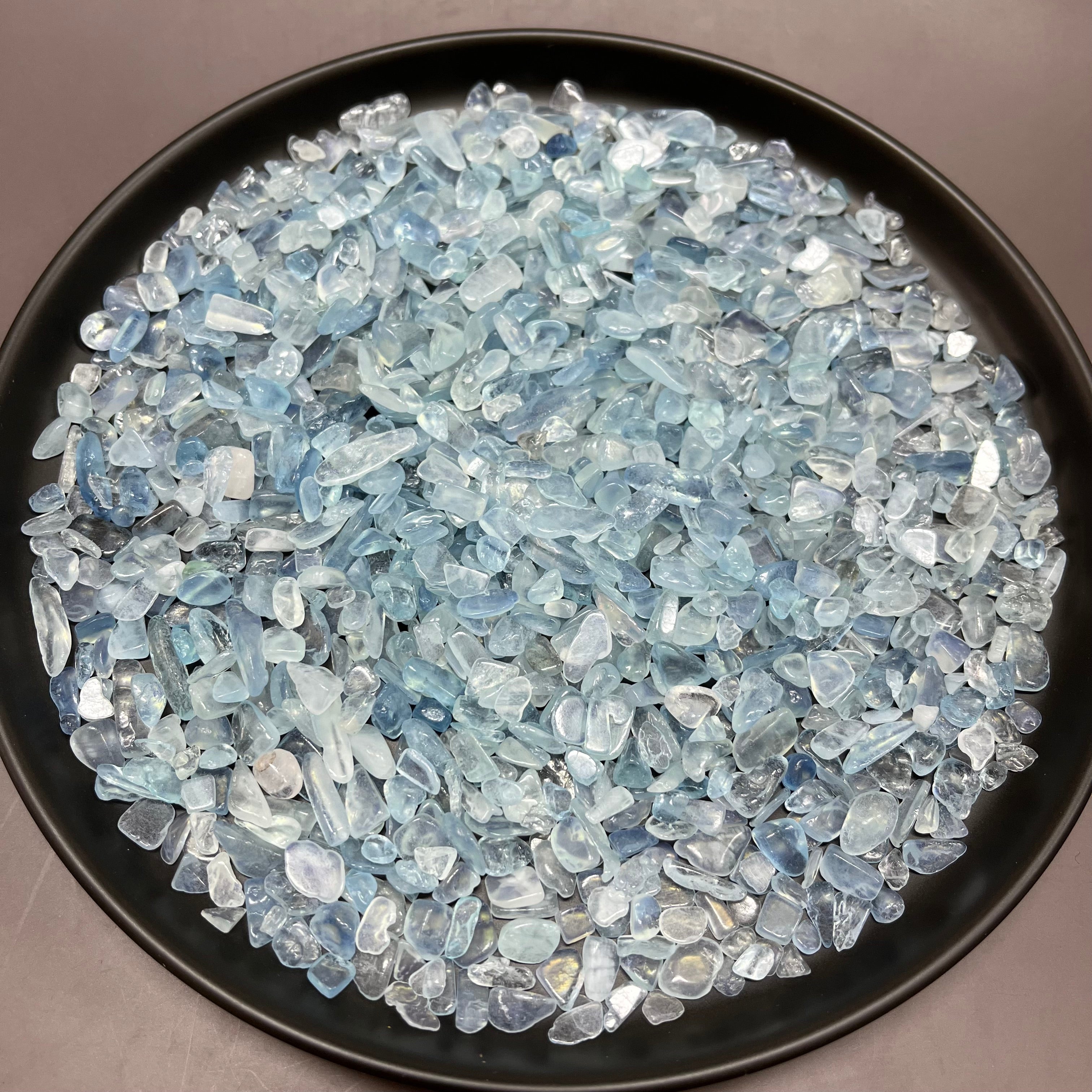 Natural High Quality Aquamarine Chips Raw Wholesale