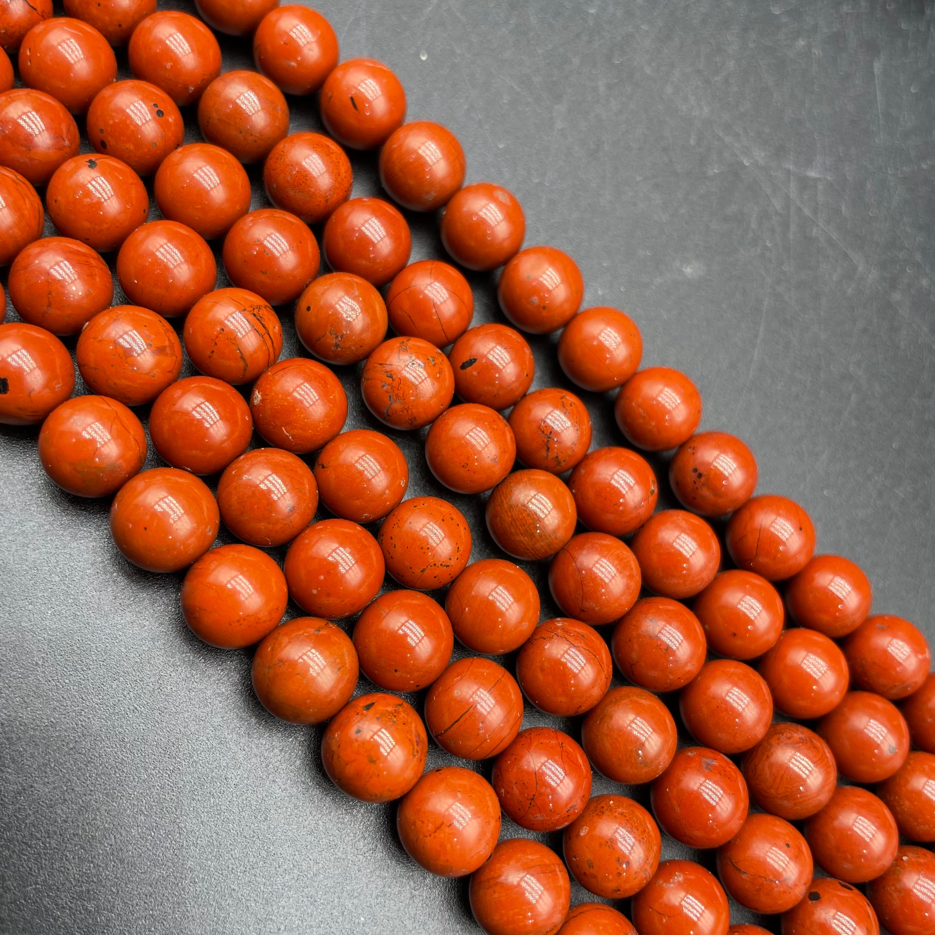 Higher Quality Red Jasper Beads Strands Loose Beads Jewelry DIY Bracelets