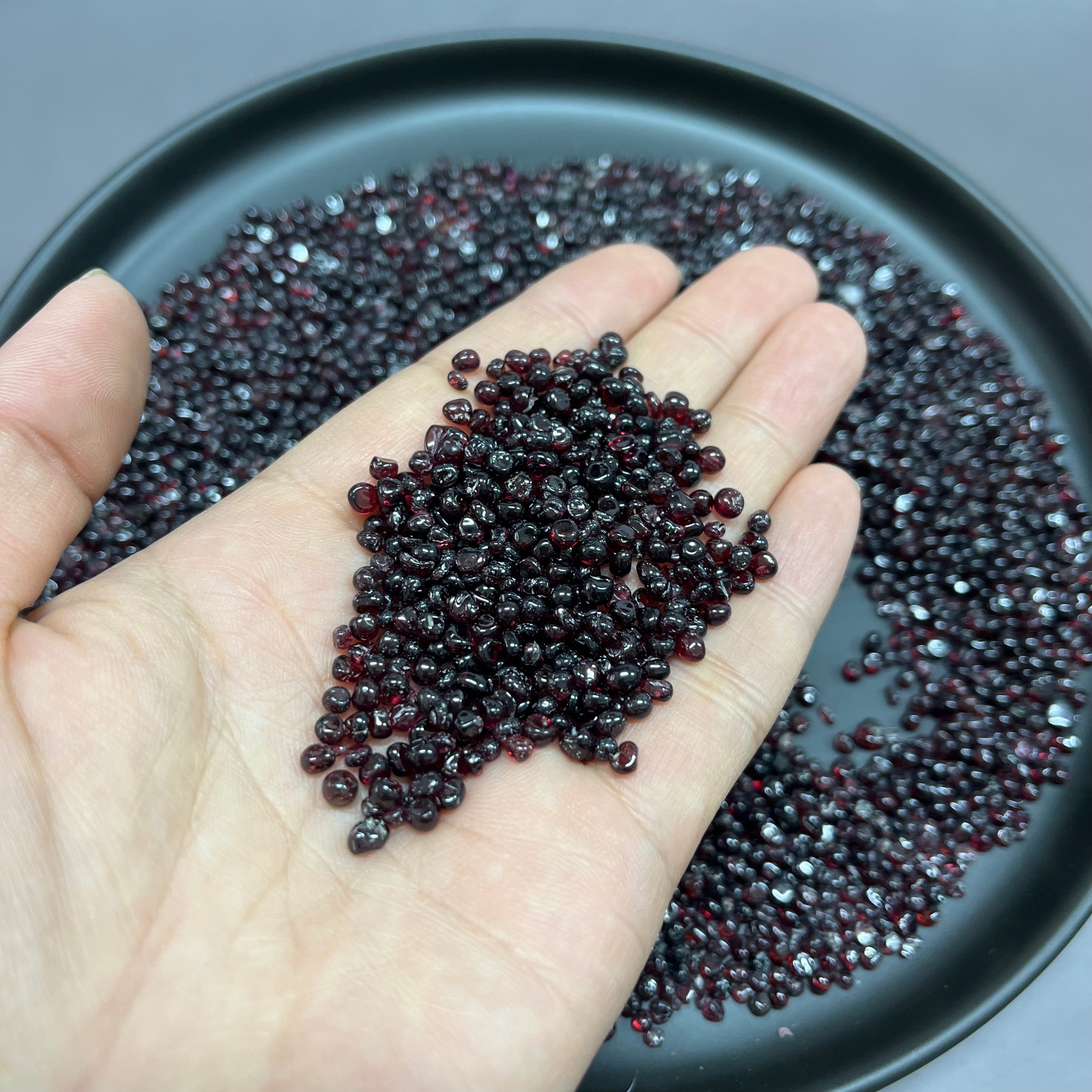 Natural Garnet Chips Raw Wholesale