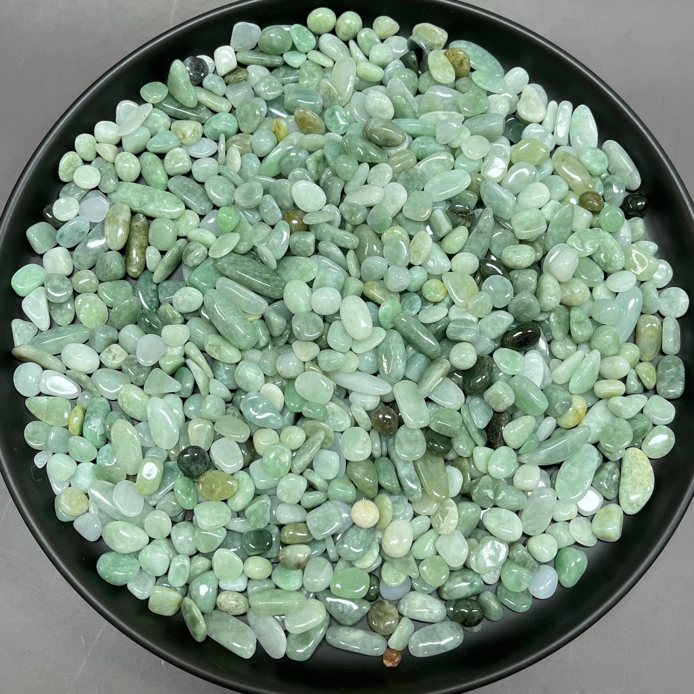 Natural Jadeite Pebbles Chips Wholesale