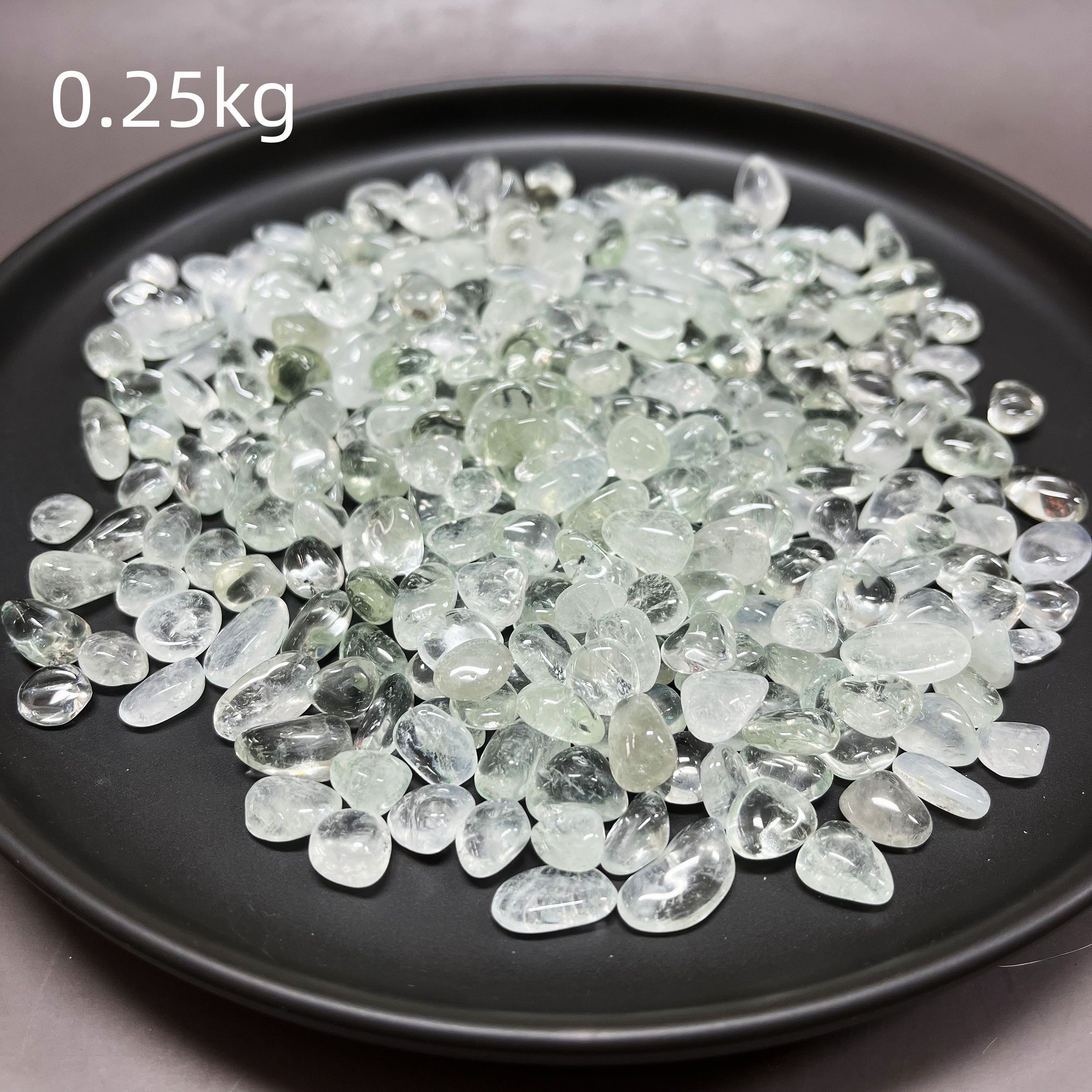 Natural Prasiolite Pebbles Chips Wholesale