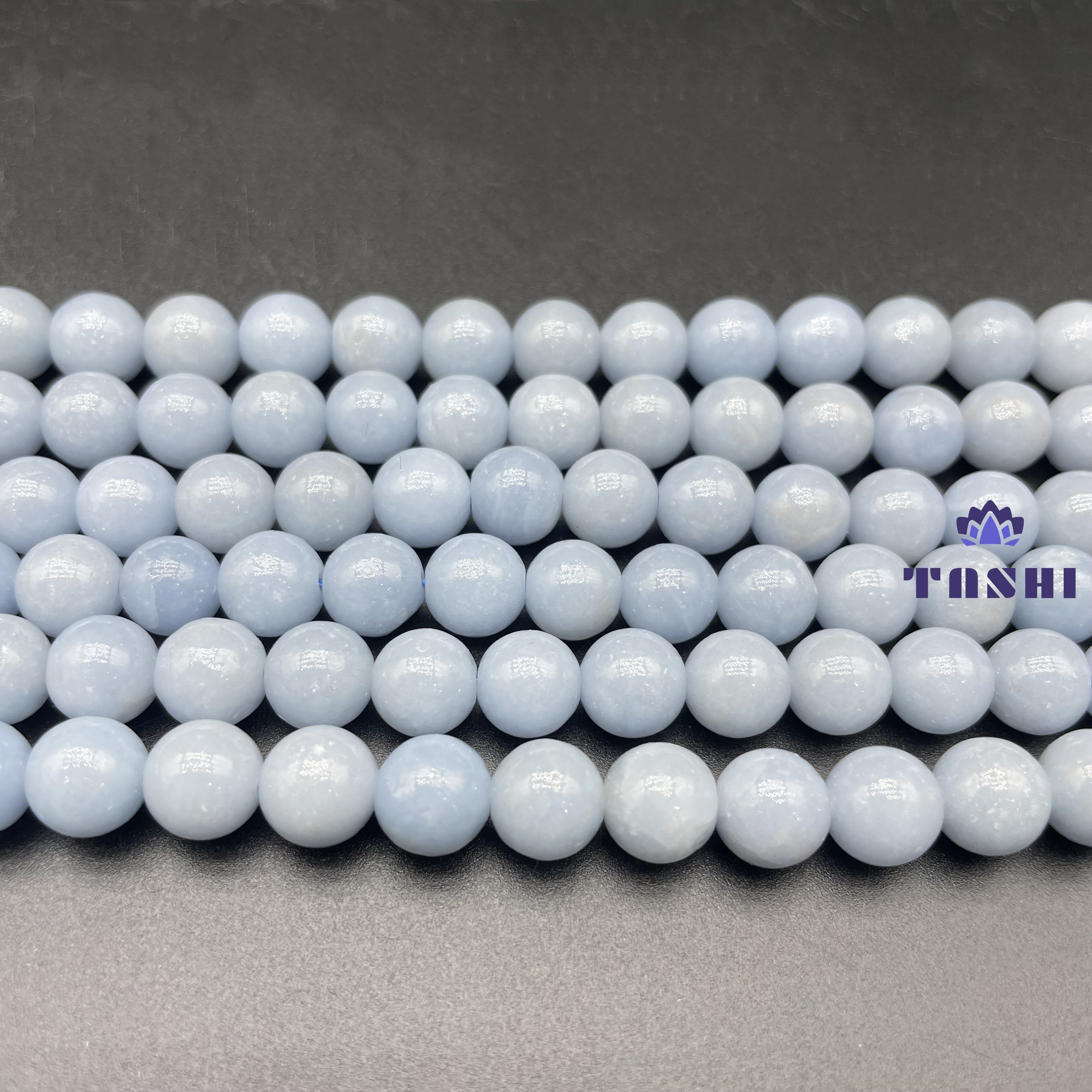 Angelite Beads Strands Loose Beads Jewelry DIY Bracelets