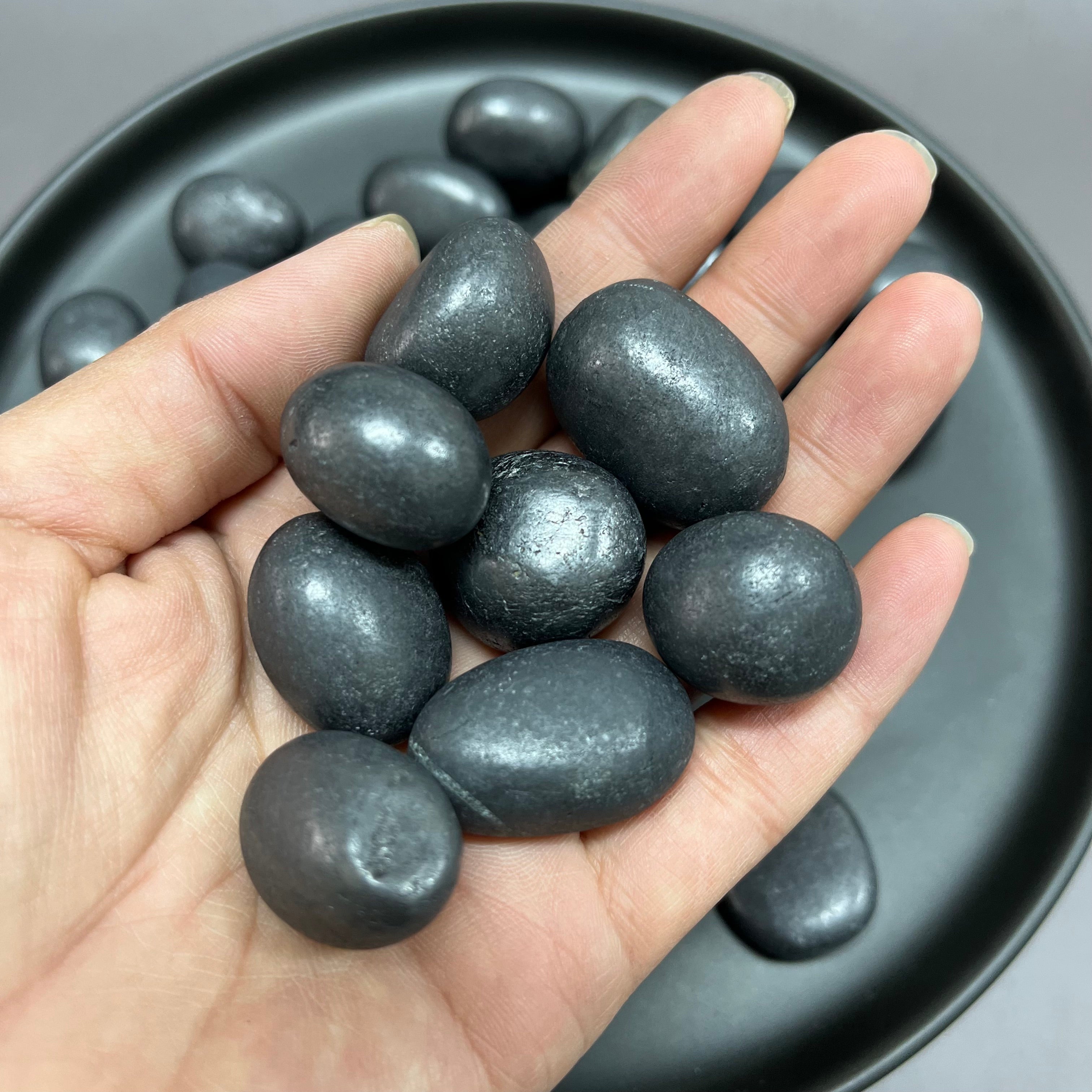 Natural Shungite Tumbles