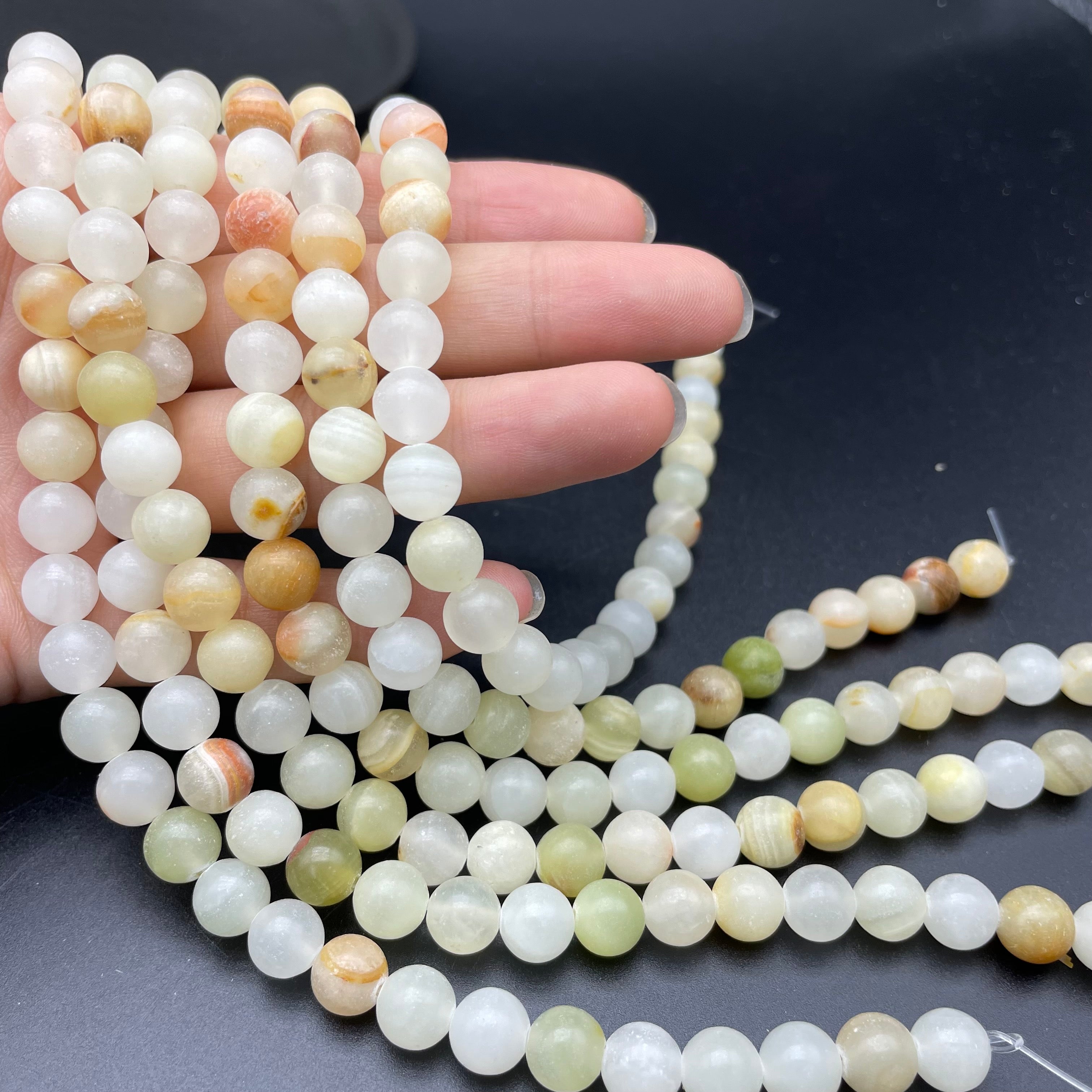 Afghan Jasper Beads Strands Loose Beads Jewelry DIY Bracelets