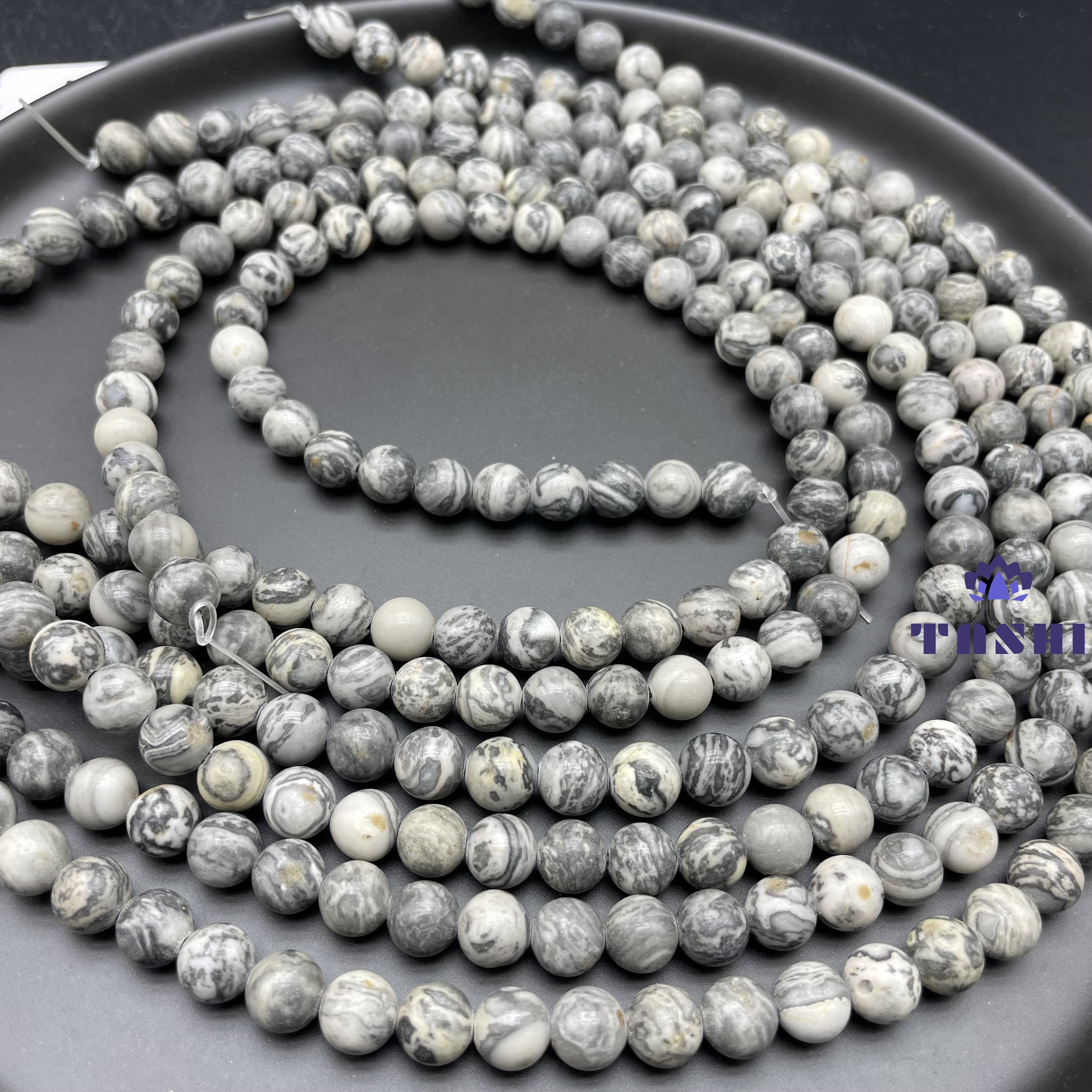 Picasso Jasper Beads Strands Loose Beads Jewelry DIY Bracelets