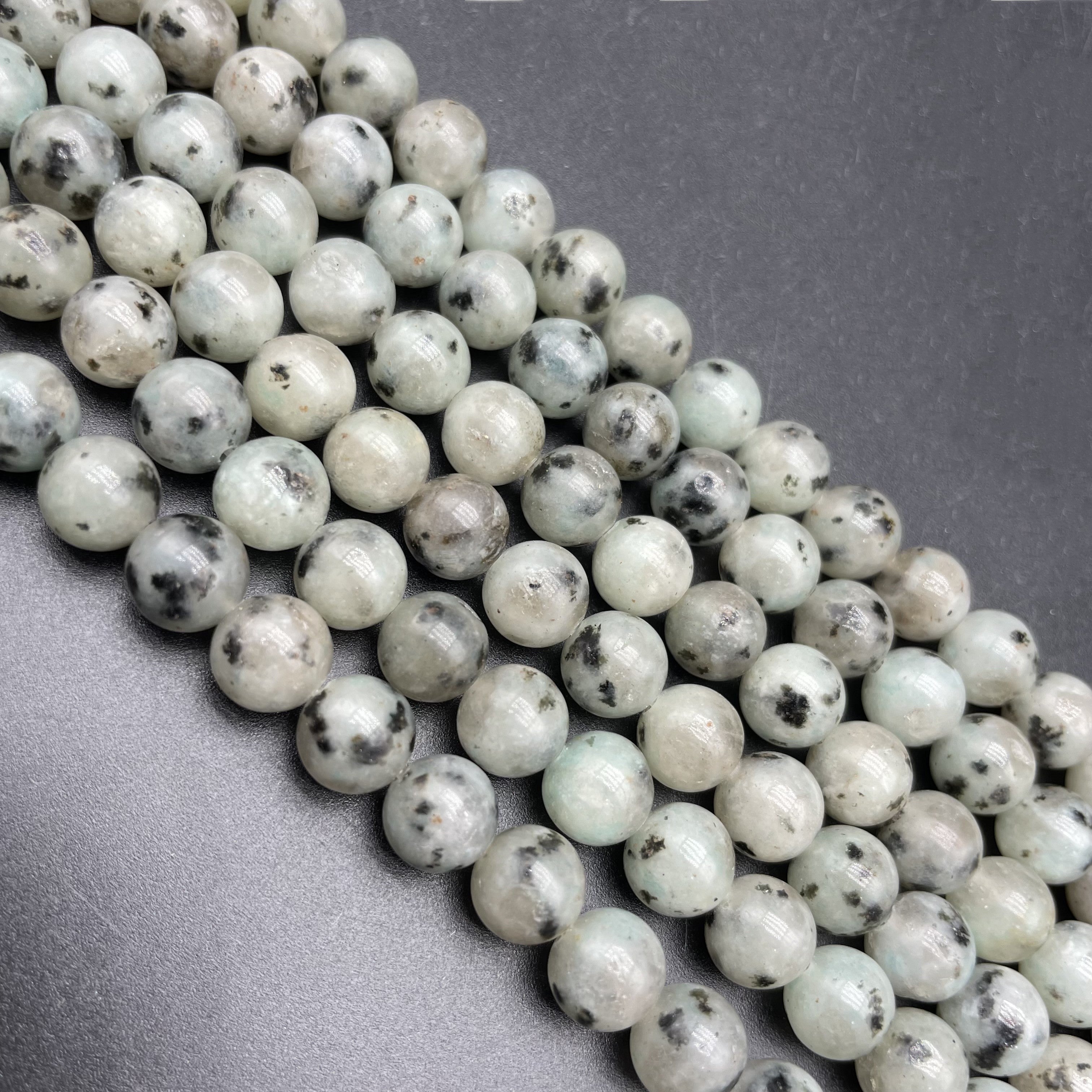 Kiwi Jasper Beads Strands Loose Beads Jewelry DIY Bracelet